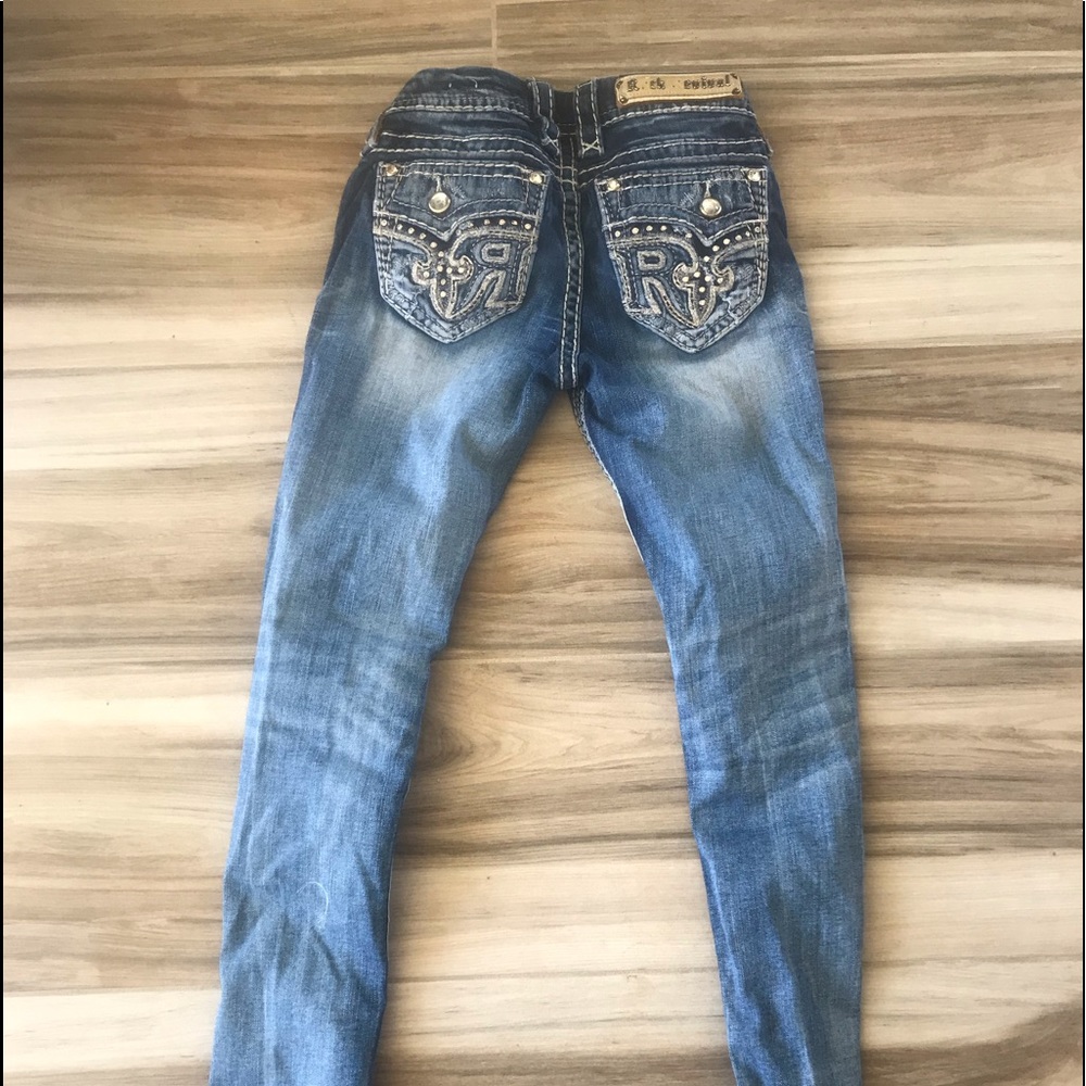 Rock Revival “Sundee” Ankle Skinny Jeans Size 24